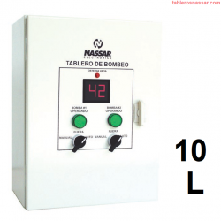 10L-N-20-220 20Hp Tablero de Control de Bombeo - HidroneumáticoHidroneumático con Pantalla Manómetro Digital