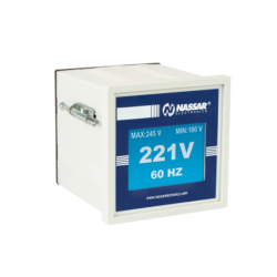 VD1-500  NASSAR, VOLTÍMETRO MONOFÁSICO 0-500 VCA. & ITEM-002007