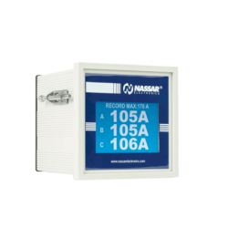 AD3-80  NASSAR, AMPERÍMETRO TRIFÁSICO 80 AMP. CA & ITEM-002198