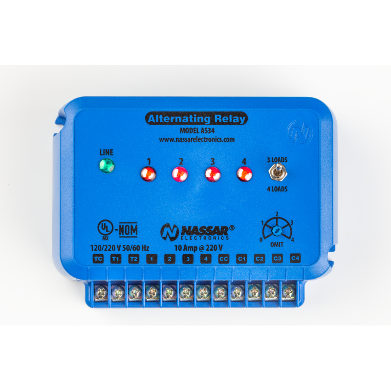 AS34  NASSAR, ALTERNADOR PARA 3 Y 4 BOMBAS & ITEM-002155