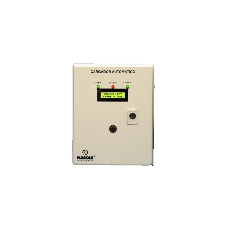 CAD-24 NASSAR, CARGADOR DE BATERÍAS DE 24 VCD & ITEM-002132