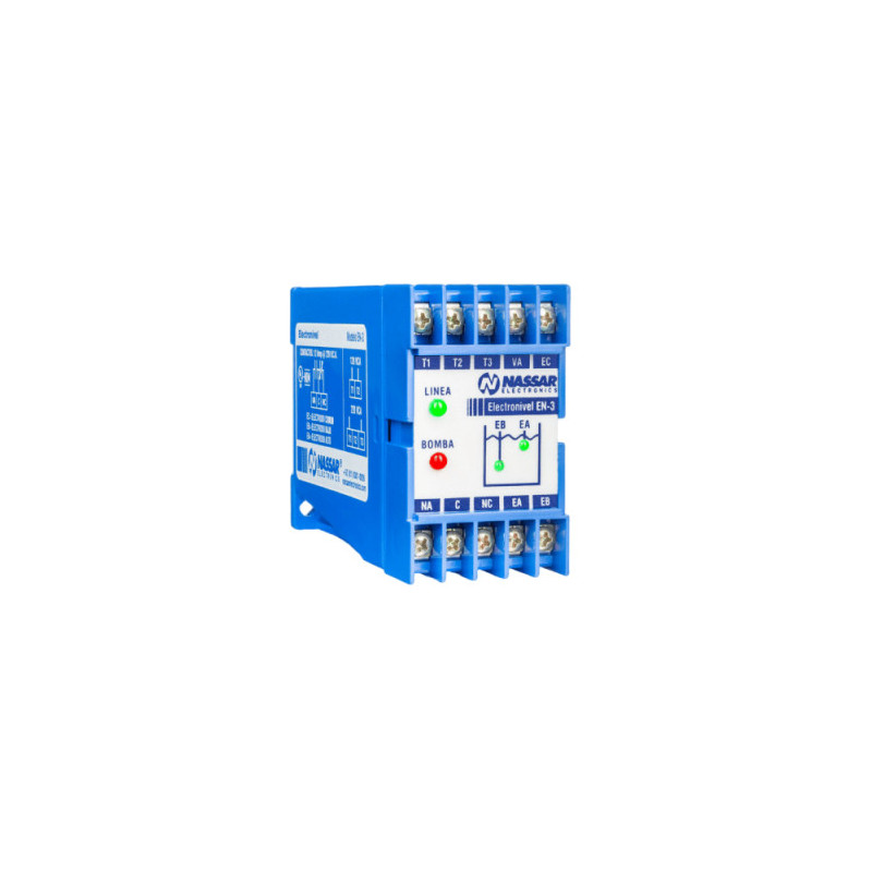 EN-3  NASSAR, ELECTRONIVEL DE 120 / 220 V CON INDICADORES DE NIVELES & ITEM-002119