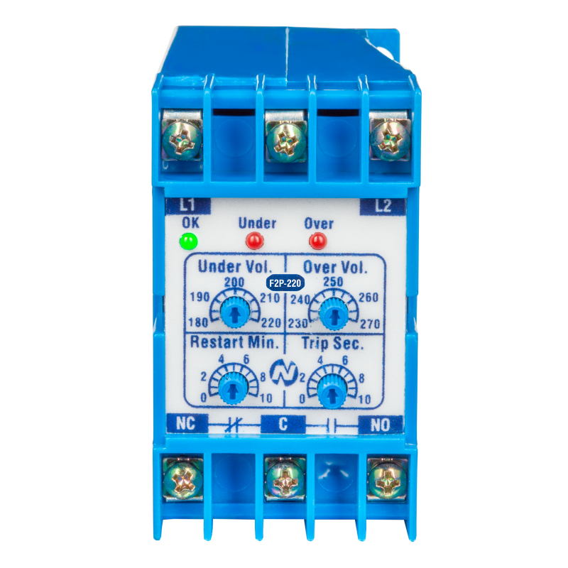 F2P-220  NASSAR, PROTECTOR DE FALLA DE VOLTAJE MONOFÁSICO FASEALERT-3 PLUS EN 220 V & ITEM-002116