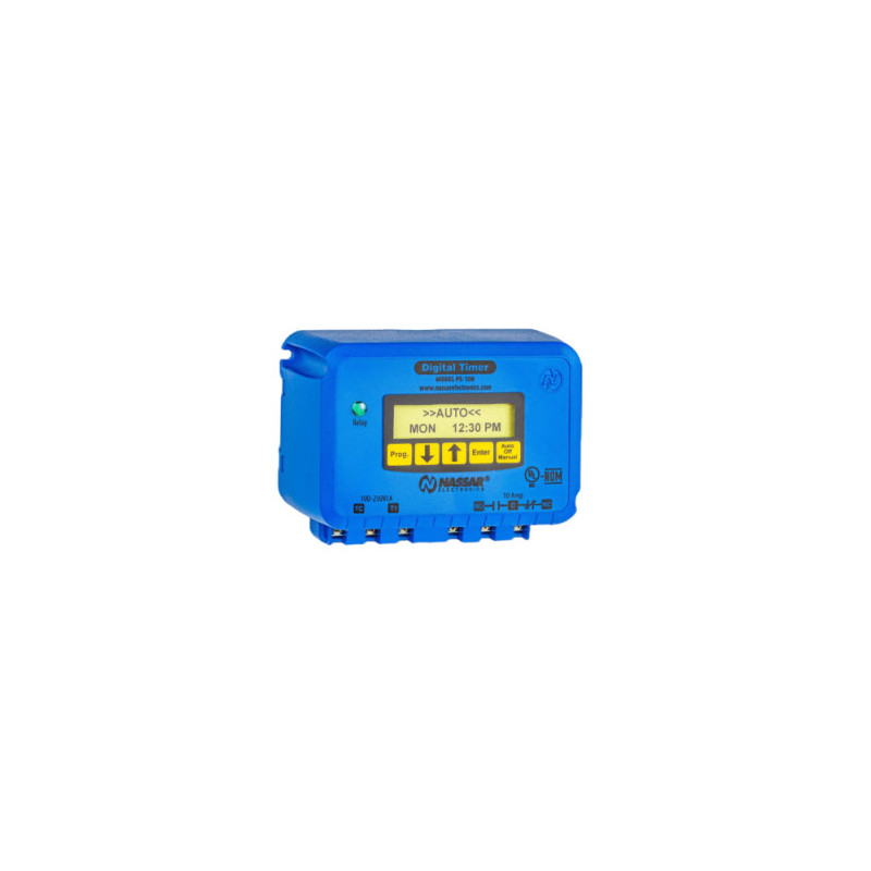 PSS Nassar PS-100, Programador Semanal PS-100 para operar el SIMULTANEADO por horario.
